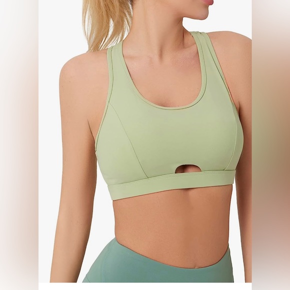 Jkbo Other - Jkboo Womens Sports Bras, High Support White Sports Bras for Women Padded Push